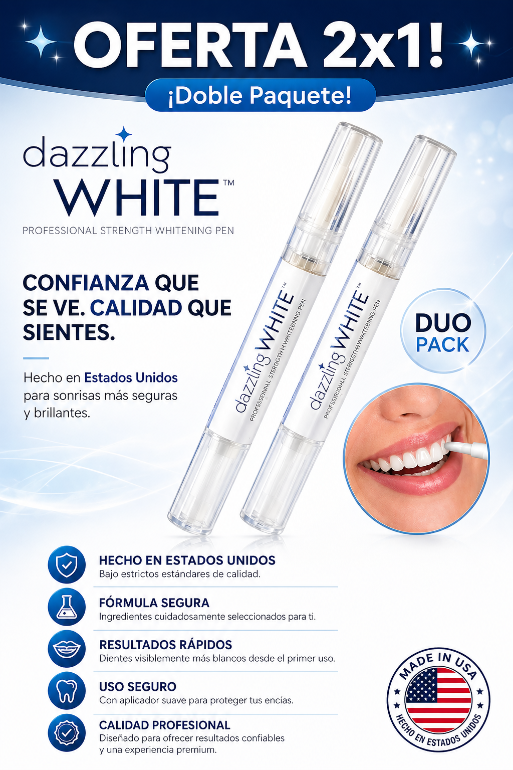 Bazzling White® Original | Tecnología Avanzada de Blanqueamiento