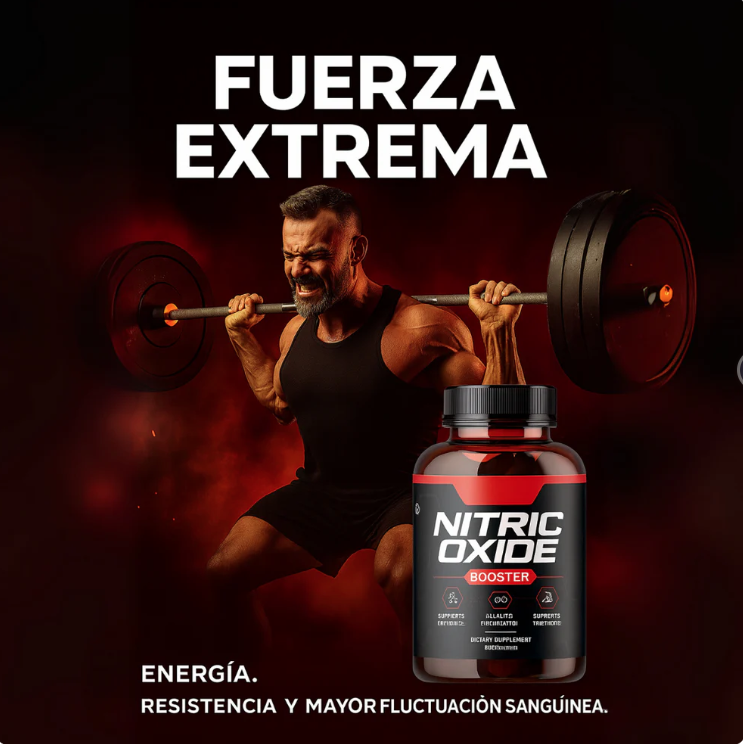 Óxido Nítrico 1000mg 60 Caps💊💪