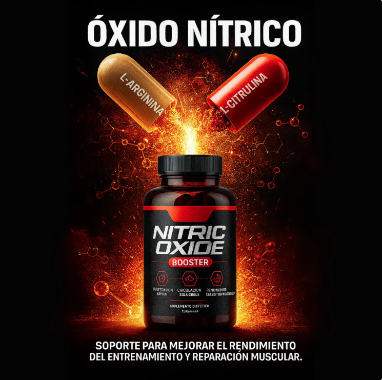 Óxido Nítrico 1000mg 60 Caps💊💪