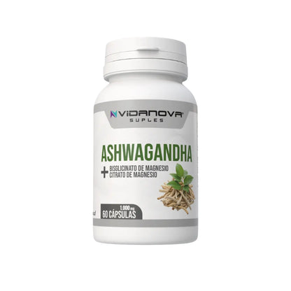 Ashwagandha + Magnesio 1000mg 60 CAPS