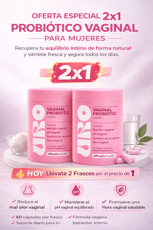 URO Original | Probiótico Vaginal 60 Cápsulas