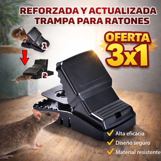 Trampa Para Ratones Segura Y Efectiva