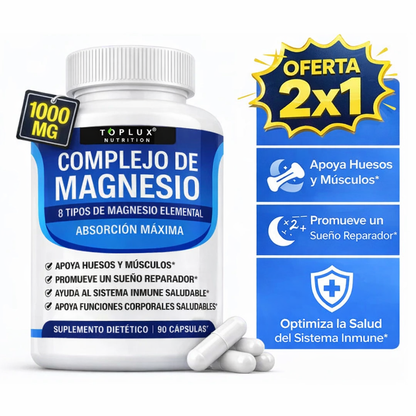Magnesium Complex 8 en 1 | 2X1 por Tiempo Limitado