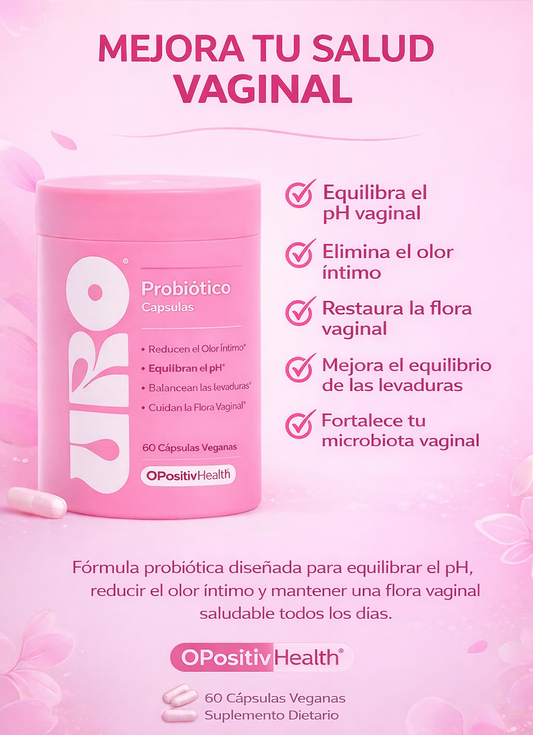 URO Original | Probiótico Vaginal 60 Cápsulas