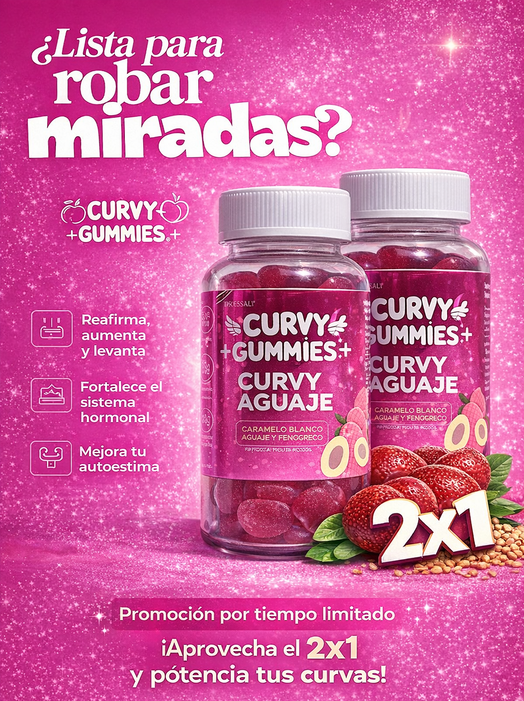 CURVY GUMMIES™ Original | OFERTA 2X1 POR TIEMPO LIMITADO