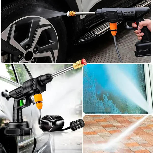 HIDROLAVADORA PORTATIL CON 2 BATERIA 98v