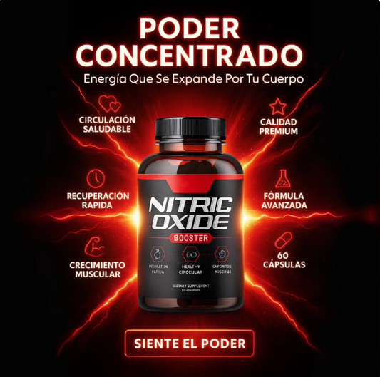 Óxido Nítrico 1000mg 60 Caps💊💪