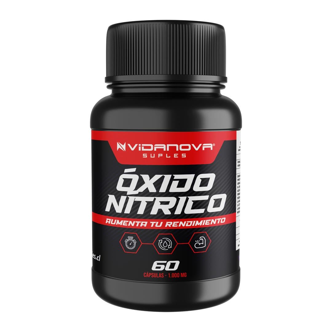 Óxido Nítrico 1000mg 60 Caps💊💪
