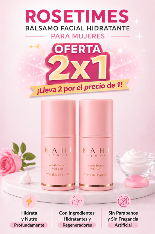 ROSETIMES™ Bálsamo Facial Hidratante | OFERTA 2X1 POR TIEMPO LIMITADO